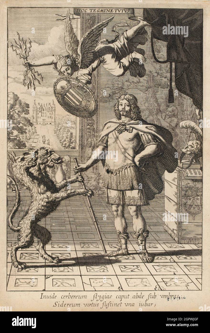 Marc Vulson de la Colombi&#xe8;re, 1644. Collection privée. Banque D'Images