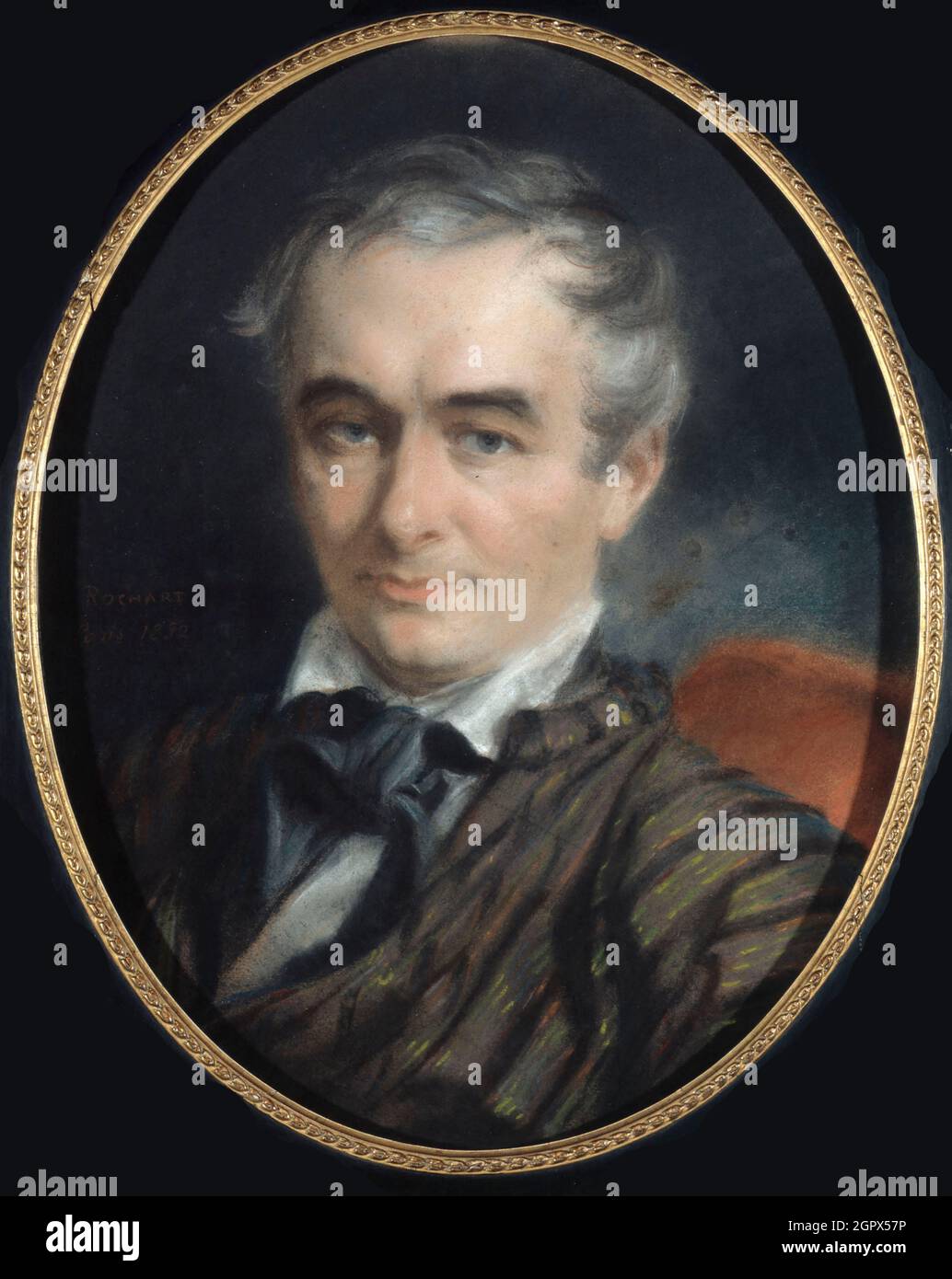 Portrait de l'auteur Prosper M&#xe9;RIM&#xe9;e (1803-1870), 1852. Trouvé dans la Collection du Mus&#xe9;e Carnavalet, Paris. Banque D'Images