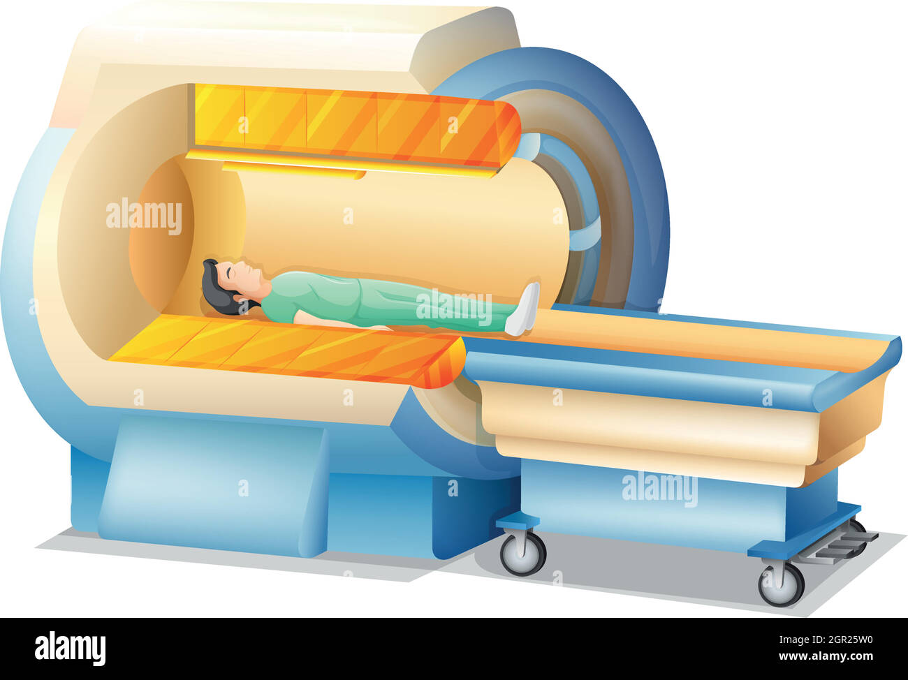 IRM Illustration de Vecteur