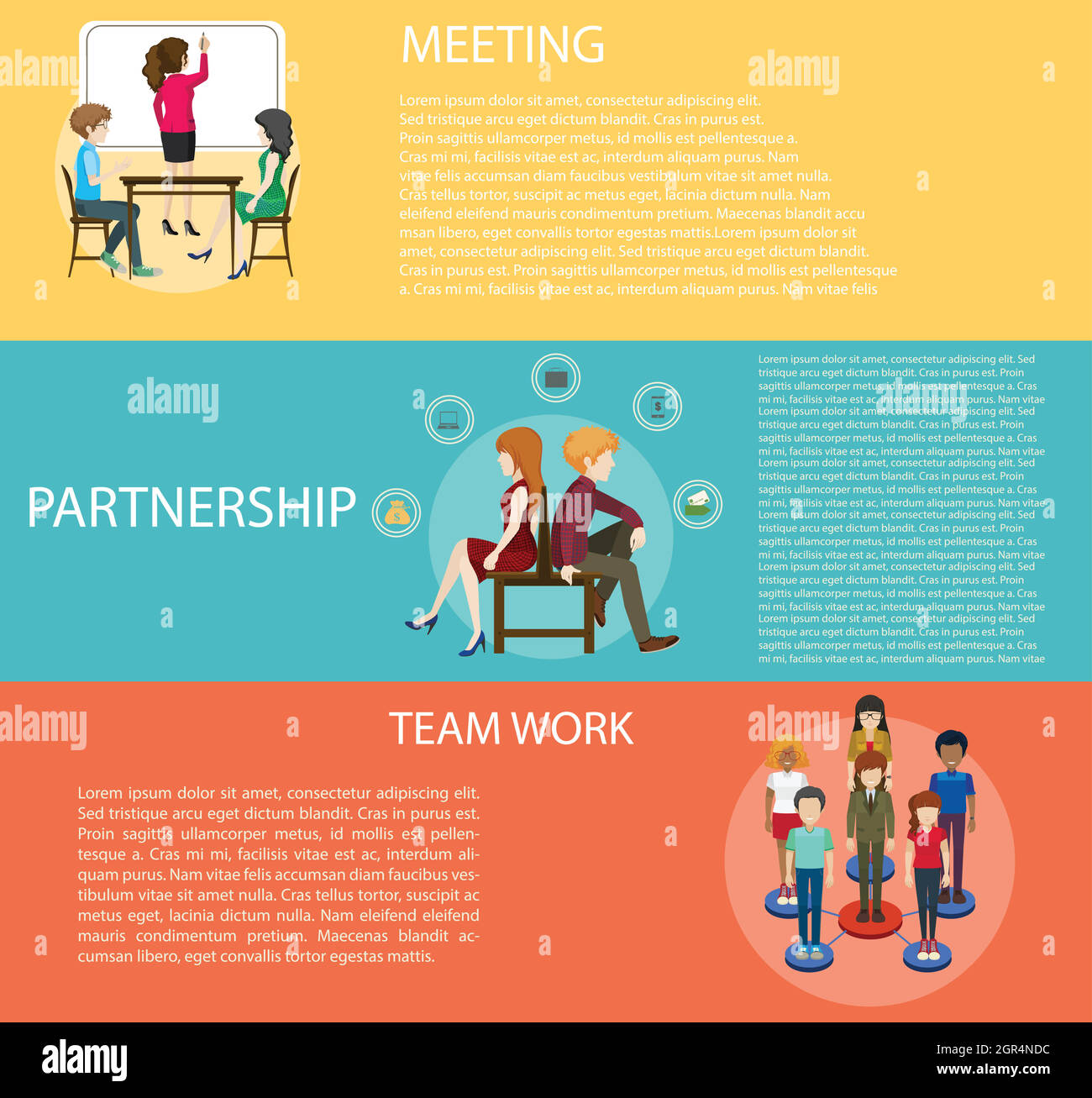 Entreprise Illustration de Vecteur