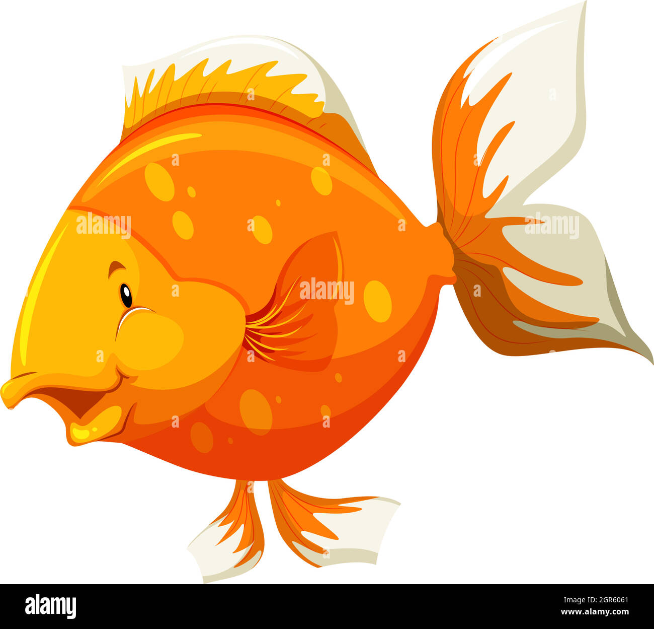 Poisson rouge Illustration de Vecteur