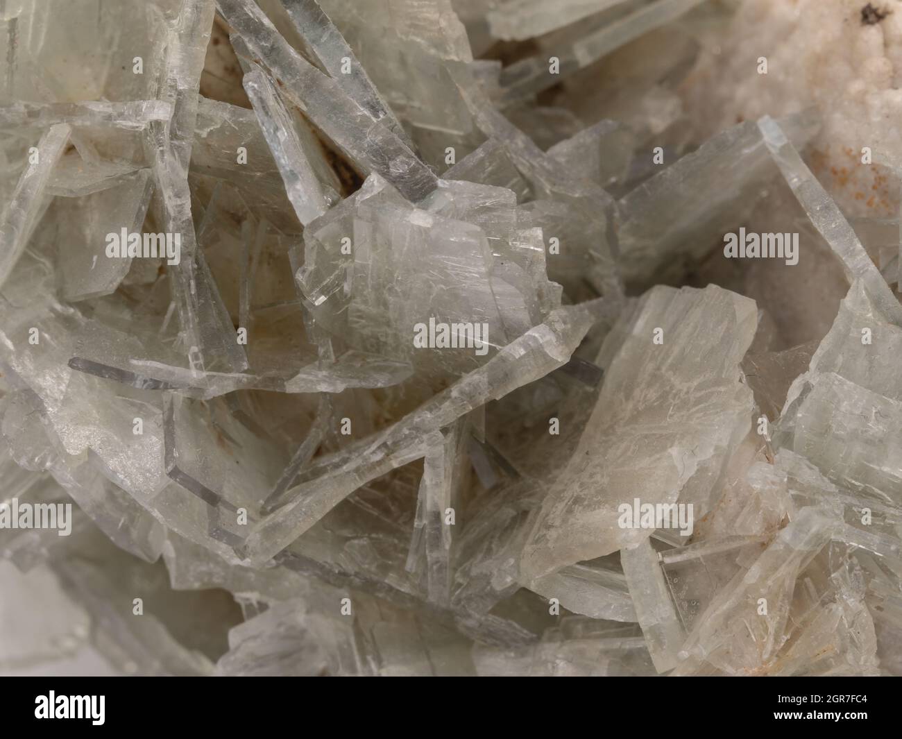 gros plan d'un spécimen de minéral à collectionner Banque D'Images