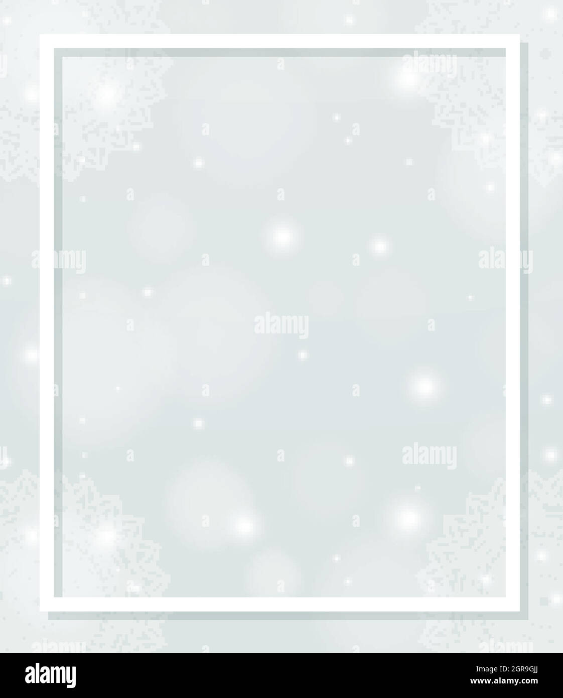 Motifs Mandala sur fond gris Illustration de Vecteur