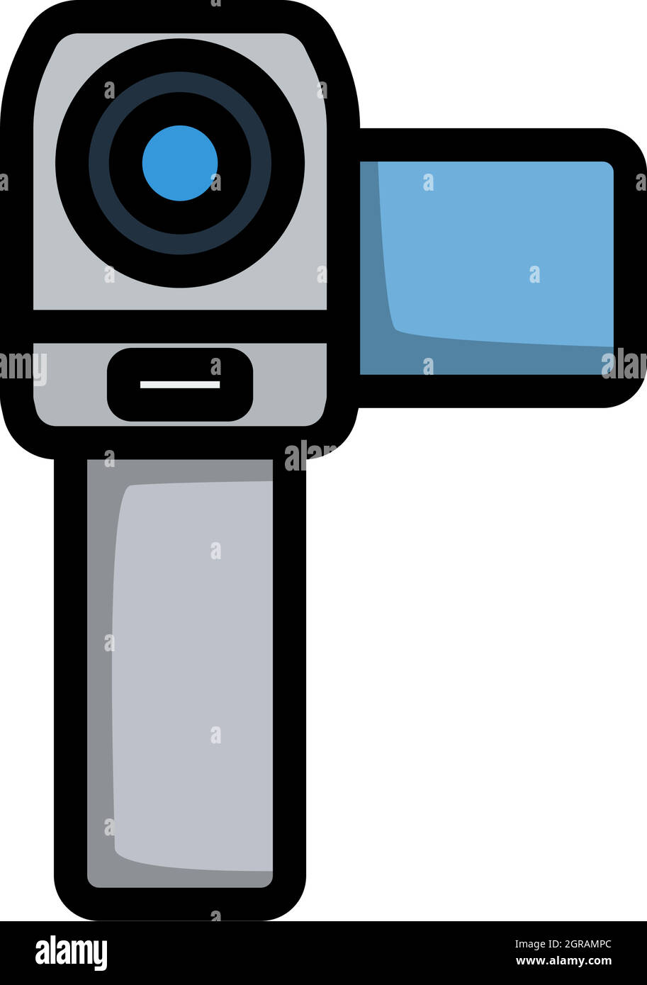 L'icône de caméra vidéo Illustration de Vecteur
