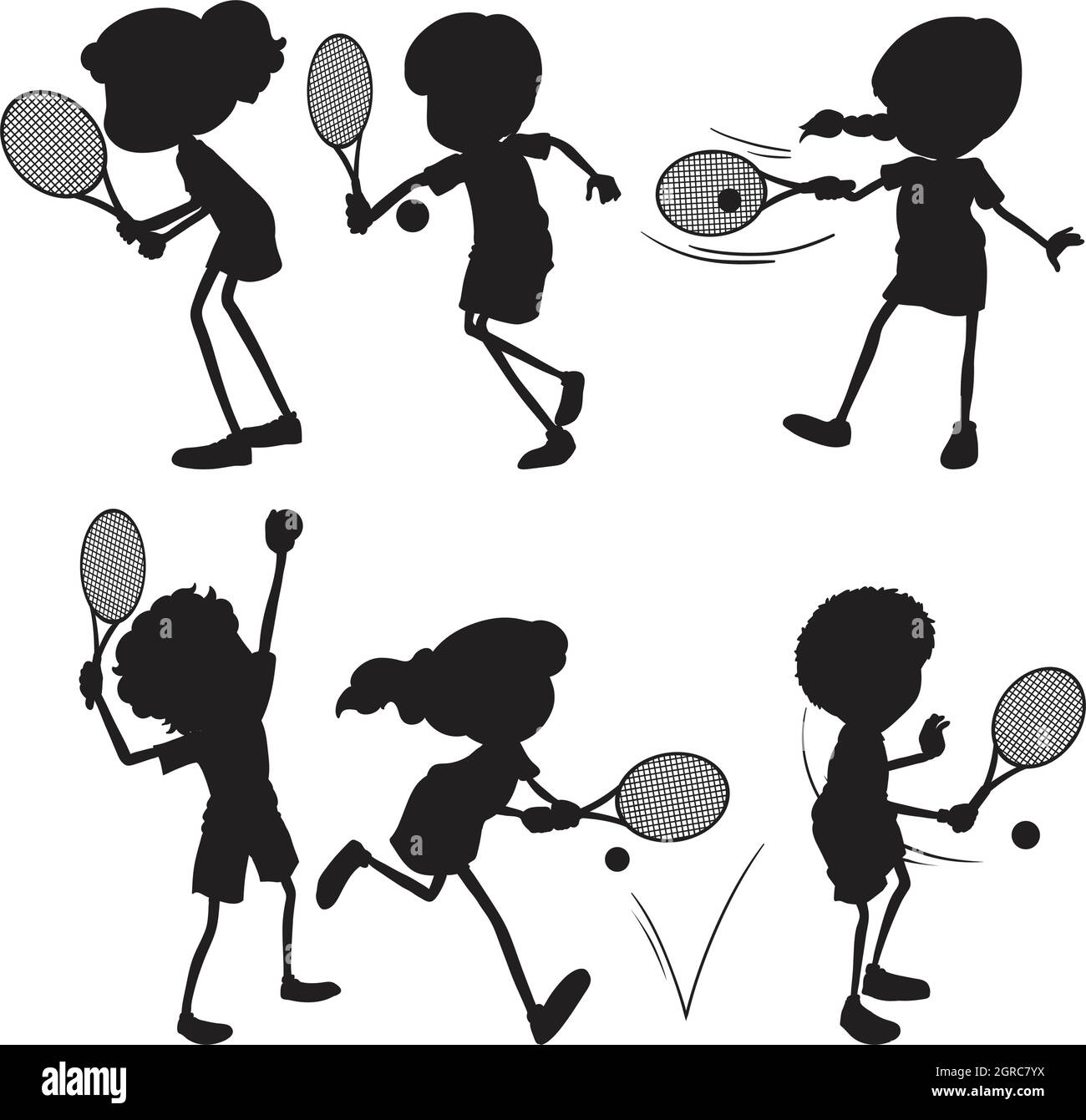 Tennis Illustration de Vecteur