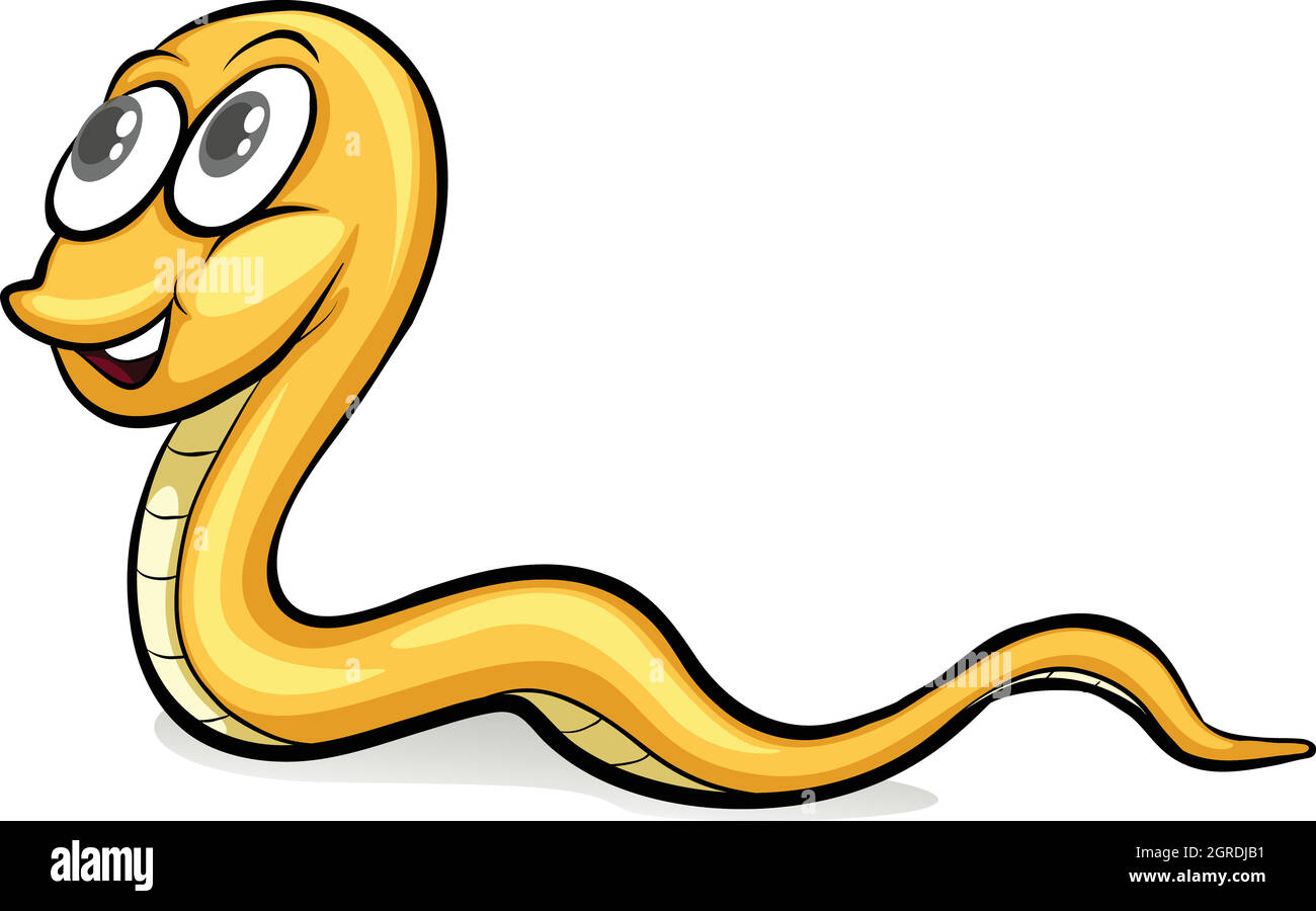 Un serpent Illustration de Vecteur