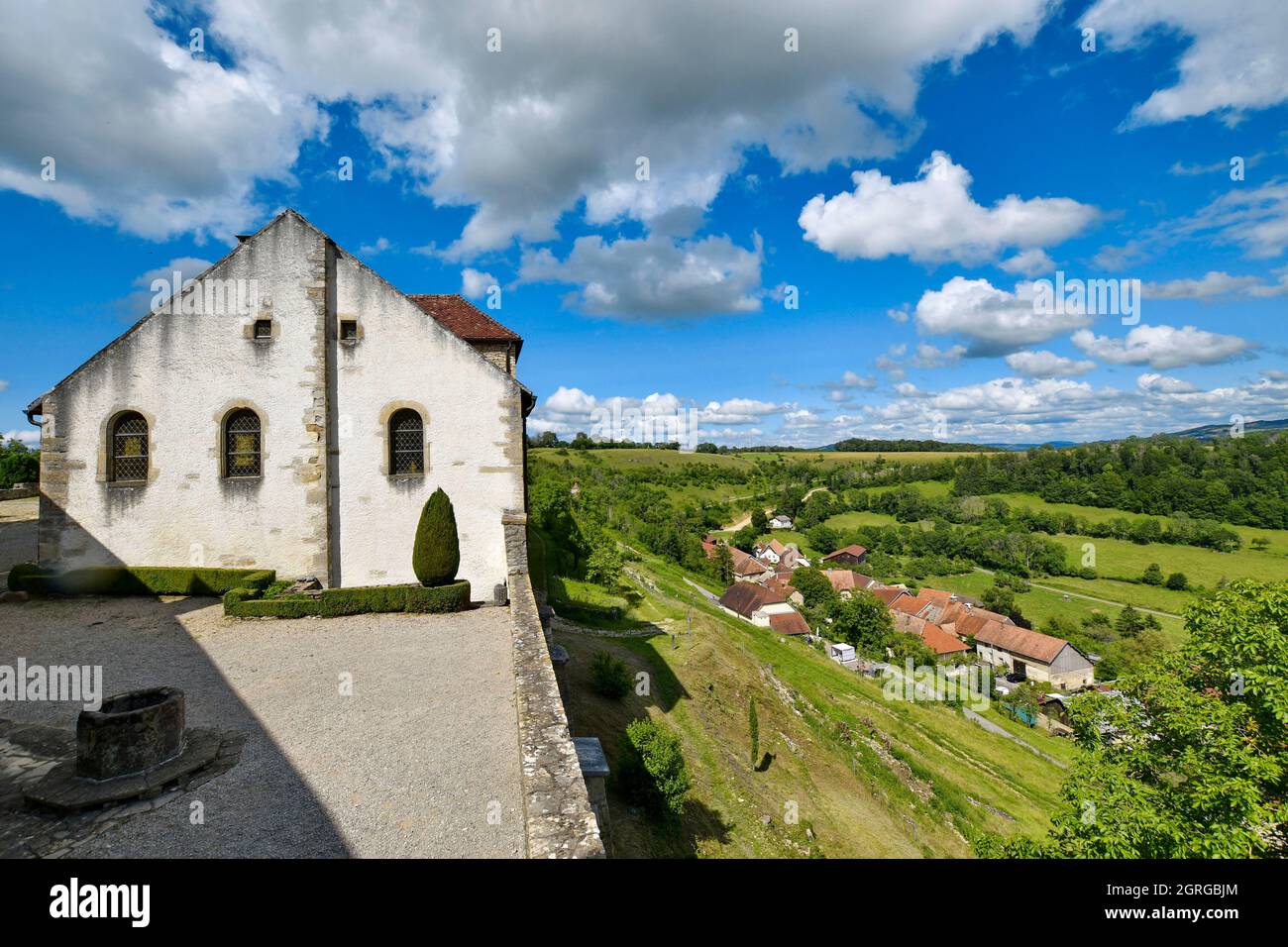 France, Doubs, Belvoir, château, tourisme, patrimoine historique Banque D'Images