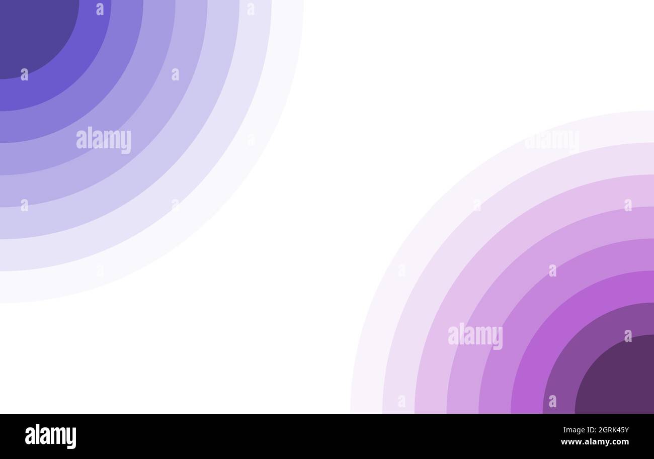 Spectre violet cercles coins cadre arrière-plan avec espace vide pour le texte. Illustration de Vecteur