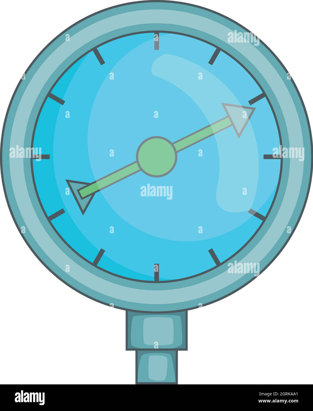 Icône de l'appareil en carburant, indicateur de style cartoon Illustration de Vecteur