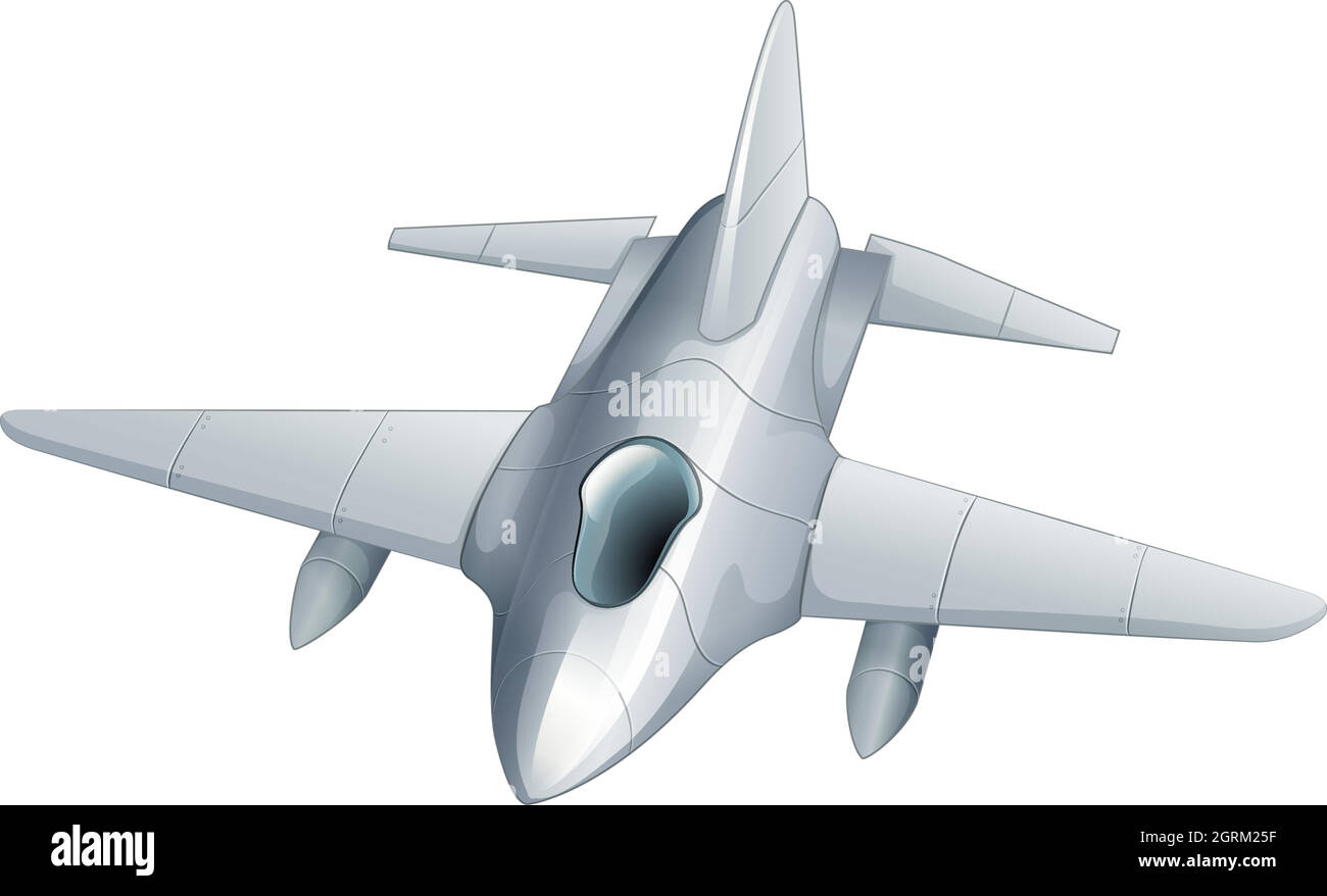 Avion de chasse Banque d'images vectorielles - Alamy