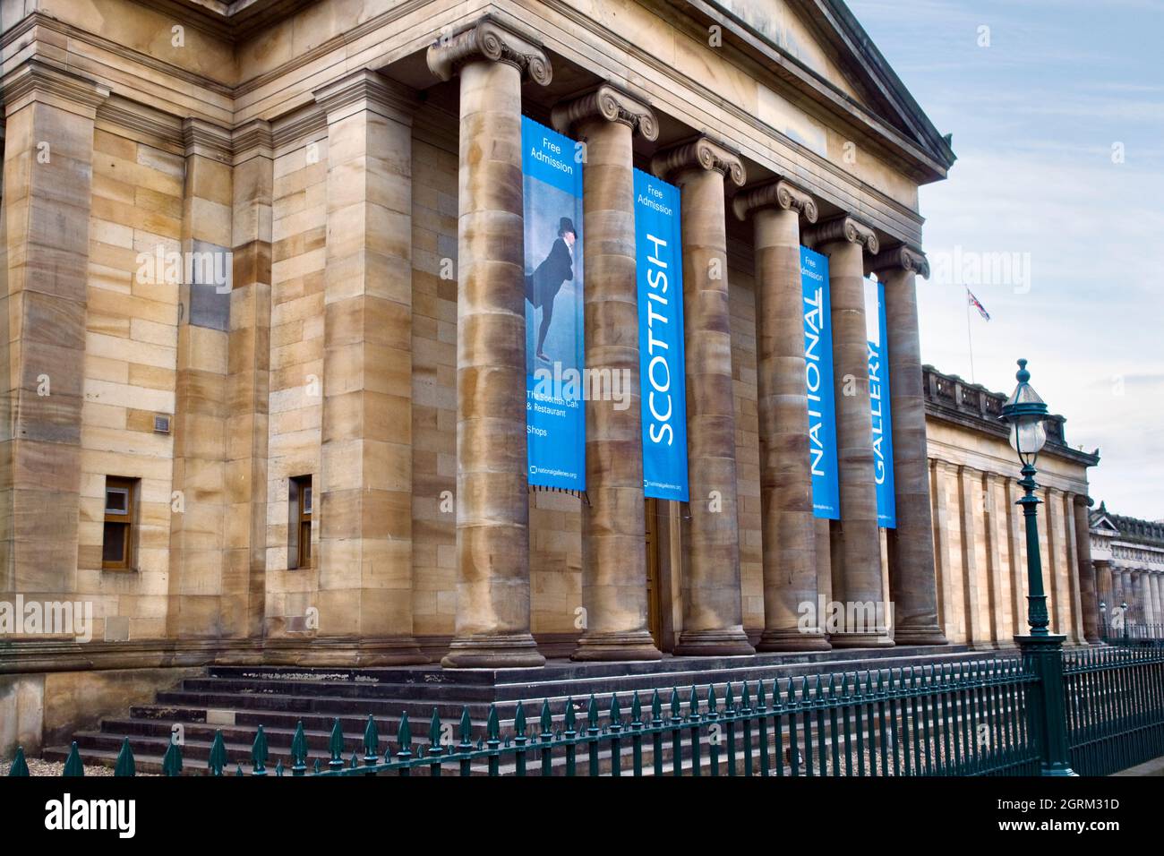 The Scottish National Gallery, Édimbourg, Écosse, Royaume-Uni Banque D'Images