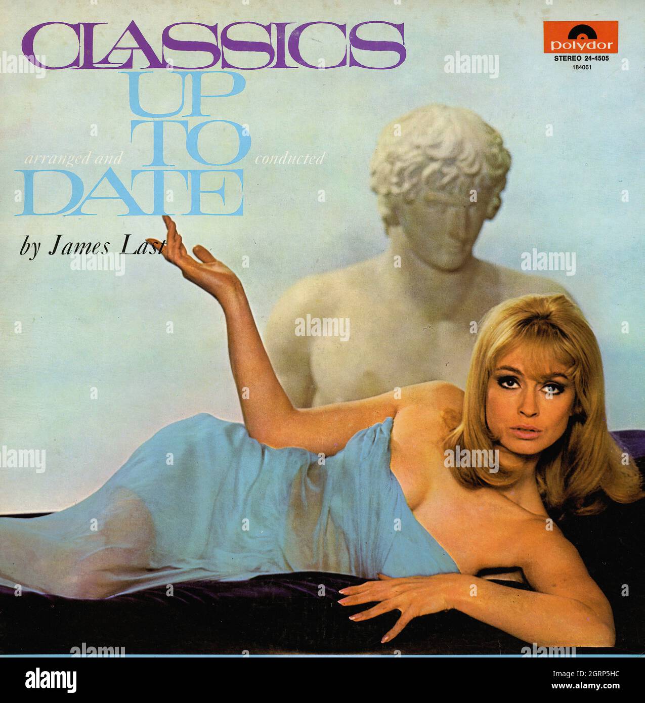 Classiques à jour - Vintage musical Vinyl Album Banque D'Images