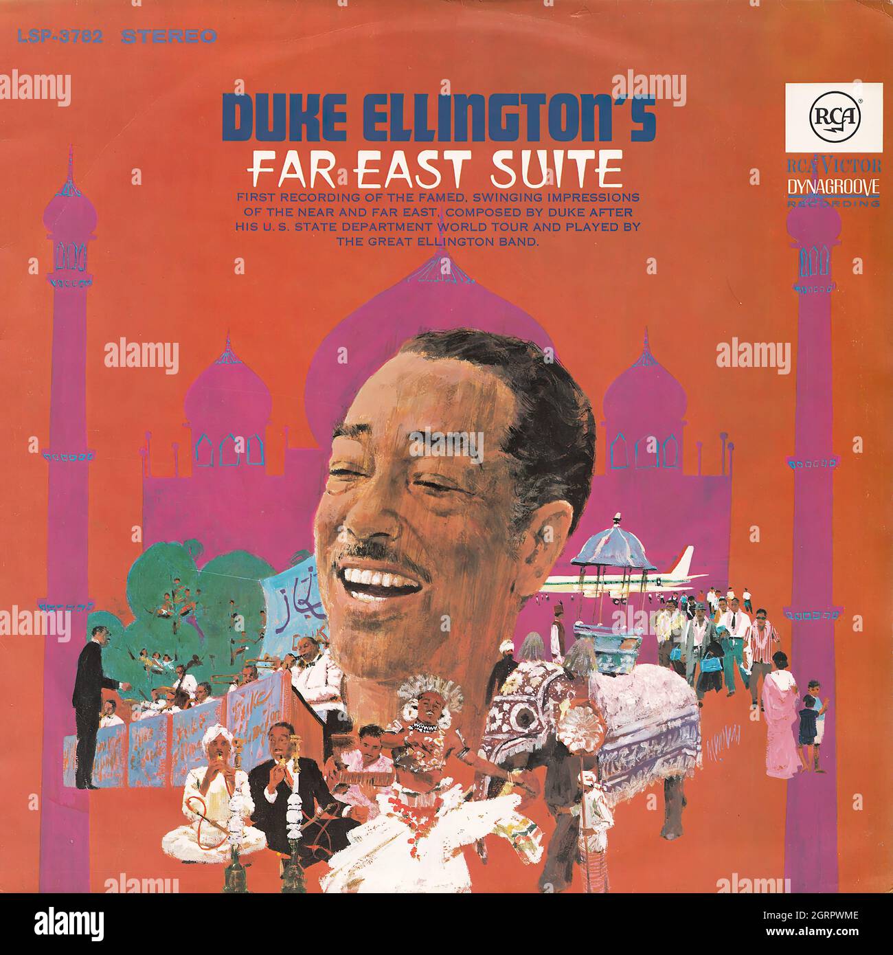 Duke Ellington - Far East suite - Vintage Vinyl Record Cover Banque D'Images