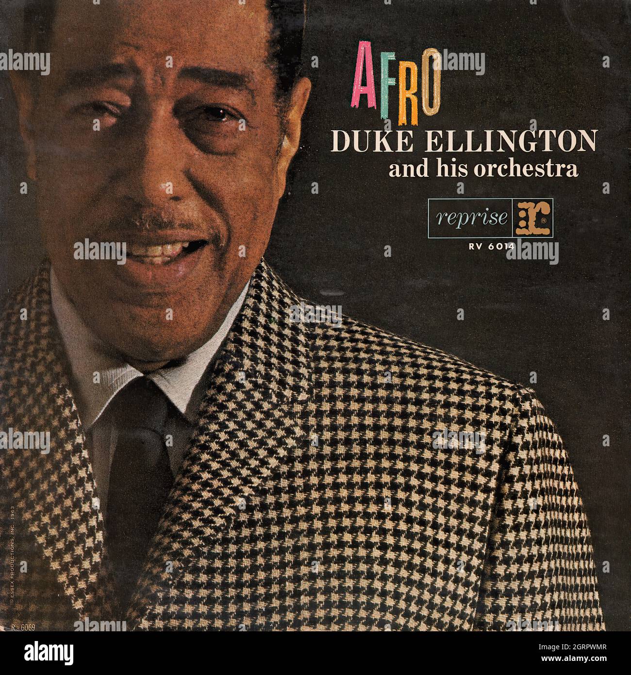 Duke Ellington - Afro (alias Afro-Bossa) - Vintage Vinyl Record Cover Banque D'Images