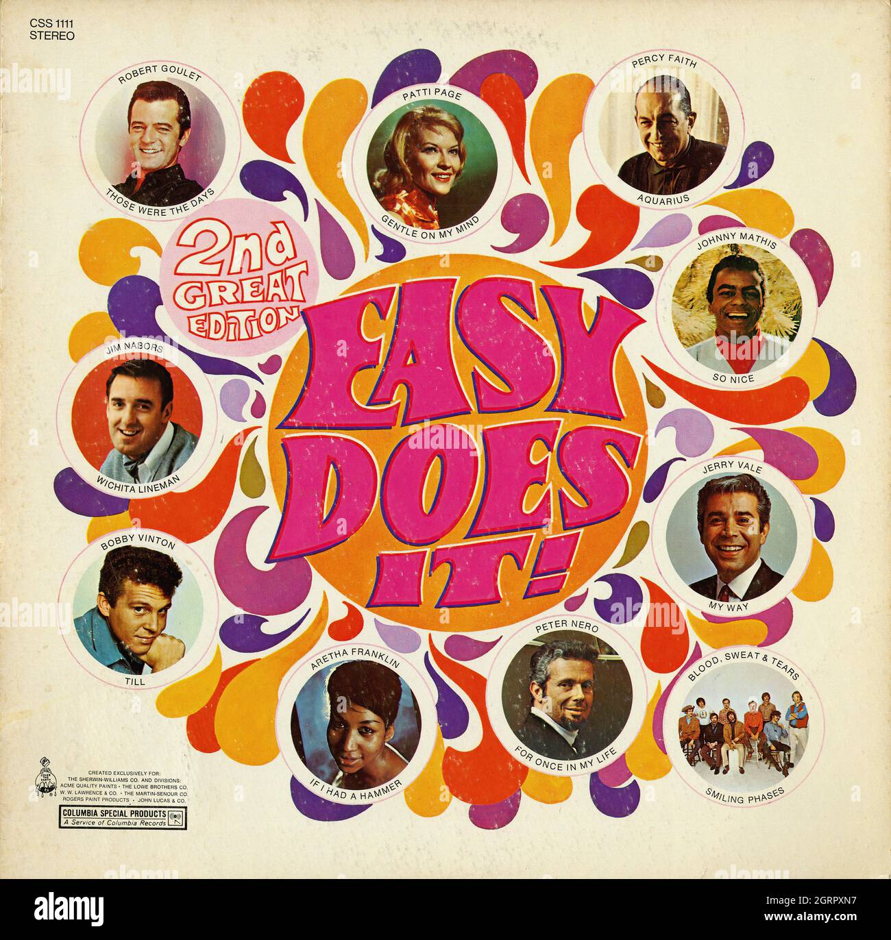 C'est facile ! - Vintage American Comedy Vinyl Album Banque D'Images