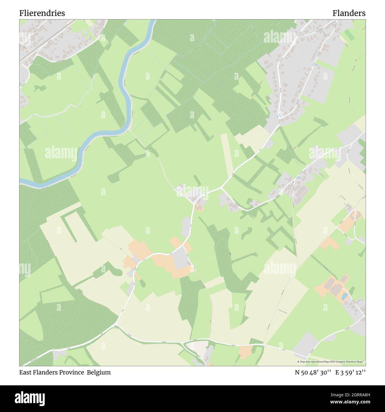 Flierendries, province de Flandre orientale, Belgique, Flandre, N 50 48' 30'', E 3 59' 12'', carte, Timeless carte publiée en 2021.Les voyageurs, les explorateurs et les aventuriers comme Florence Nightingale, David Livingstone, Ernest Shackleton, Lewis et Clark et Sherlock Holmes se sont appuyés sur des cartes pour planifier leurs voyages dans les coins les plus reculés du monde. Timeless Maps dresse la carte de la plupart des sites du monde, montrant ainsi la réalisation de grands rêves Banque D'Images