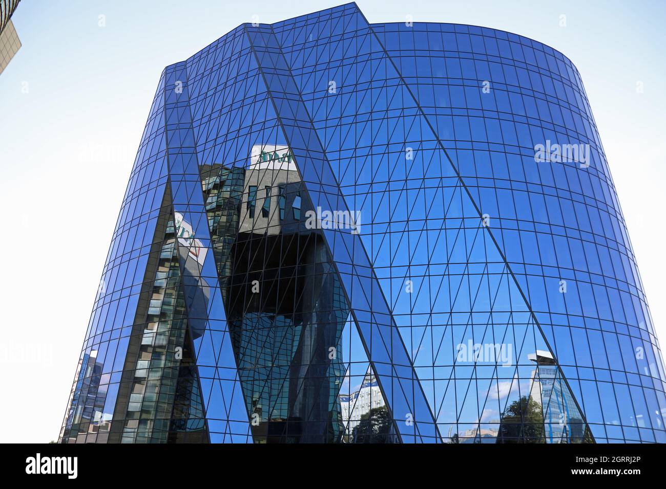 Nouveau bâtiment à Chisinau Banque D'Images