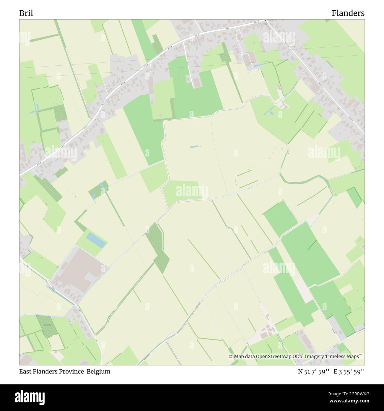 Bril, province de Flandre orientale, Belgique, Flandre, N 51 7' 59'', E 3 55' 59'', carte, carte intemporelle publiée en 2021.Les voyageurs, les explorateurs et les aventuriers comme Florence Nightingale, David Livingstone, Ernest Shackleton, Lewis et Clark et Sherlock Holmes se sont appuyés sur des cartes pour planifier leurs voyages dans les coins les plus reculés du monde. Timeless Maps dresse la carte de la plupart des sites du monde, montrant ainsi la réalisation de grands rêves Banque D'Images