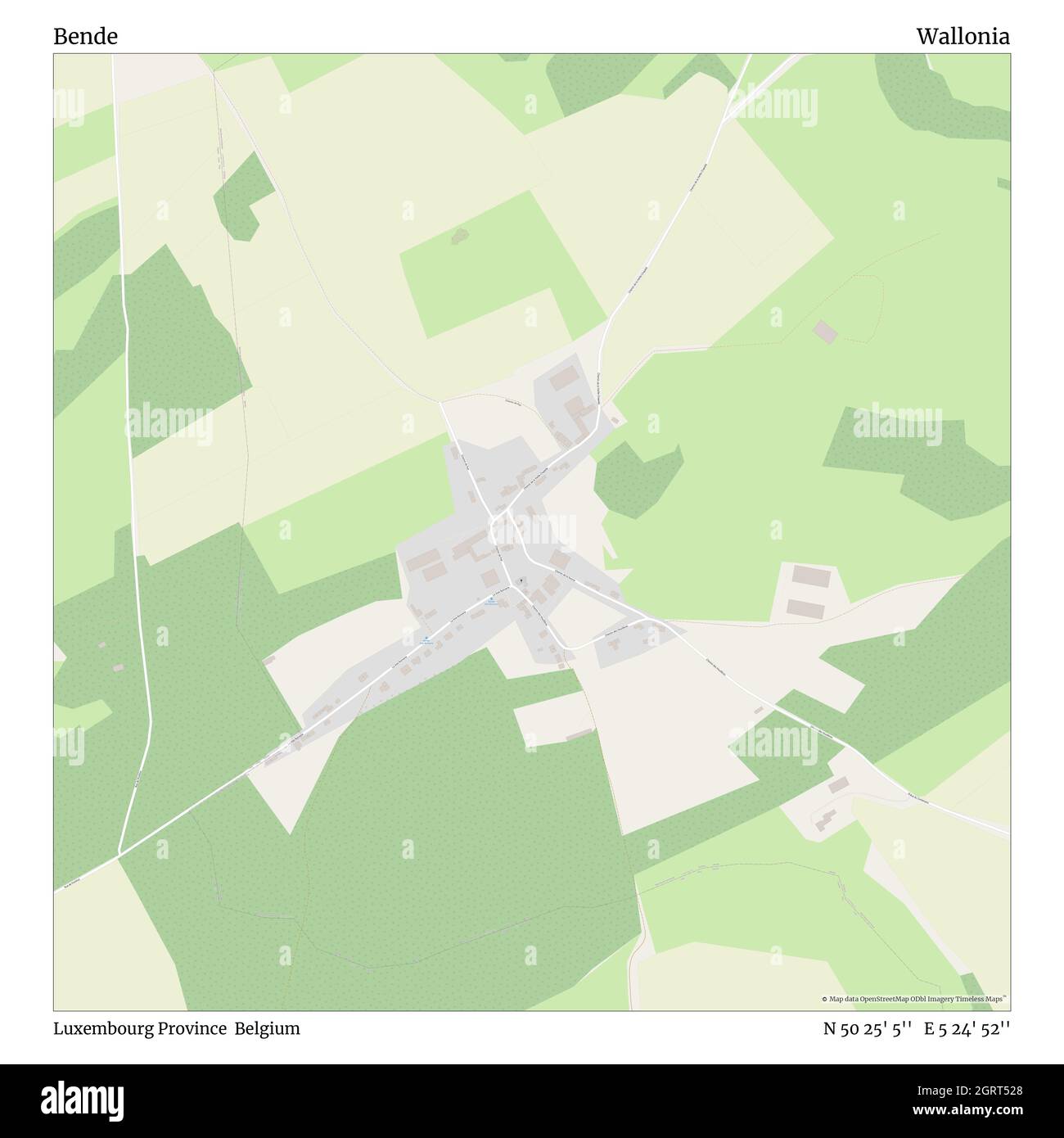 Bende, province de Luxembourg, Belgique, Wallonie, N 50 25' 5'', E 5 24' 52'', carte, carte intemporelle publiée en 2021.Les voyageurs, les explorateurs et les aventuriers comme Florence Nightingale, David Livingstone, Ernest Shackleton, Lewis et Clark et Sherlock Holmes se sont appuyés sur des cartes pour planifier leurs voyages dans les coins les plus reculés du monde. Timeless Maps dresse la carte de la plupart des sites du monde, montrant ainsi la réalisation de grands rêves Banque D'Images