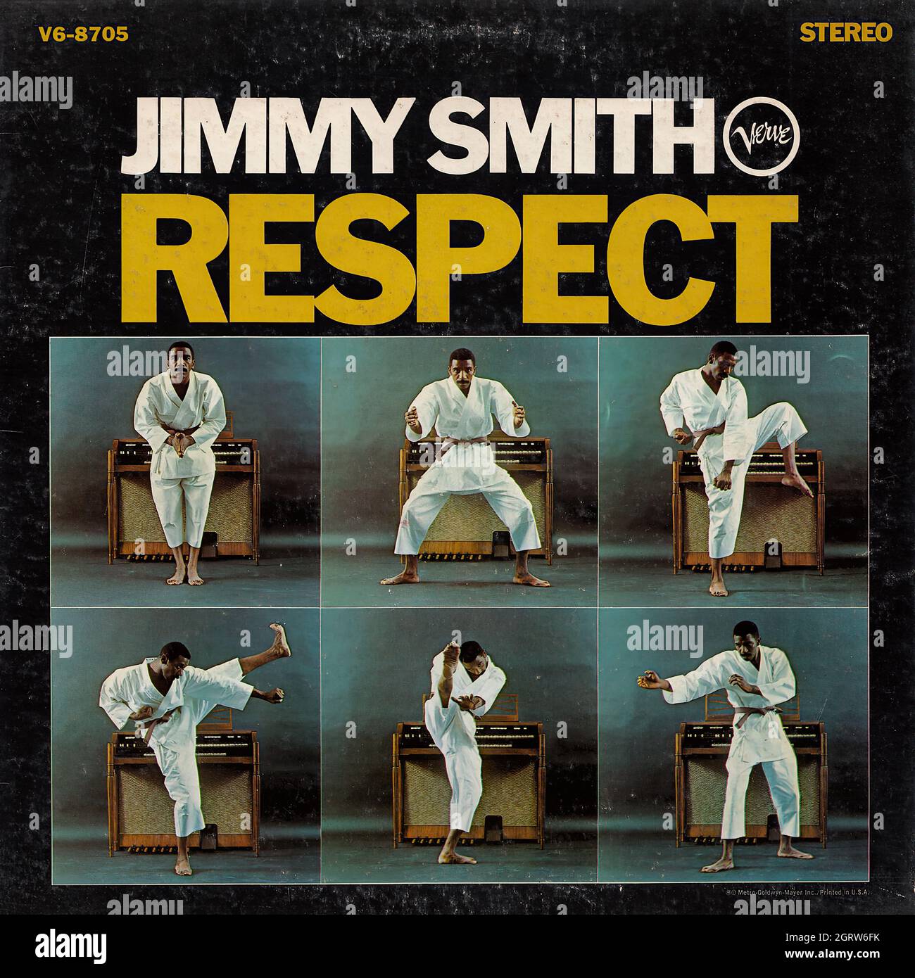 Jimmy Smith - respect - Vintage Vinyl Record couverture Photo Stock - Alamy