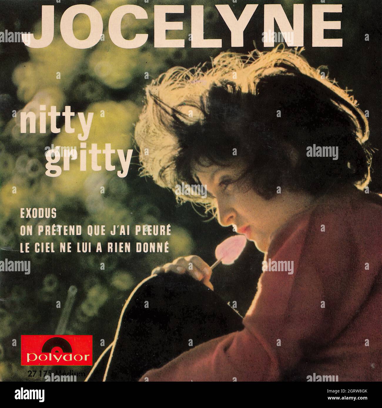 Jocelyne - nitty Gritty EP - Vintage Vinyl Record Cover Banque D'Images