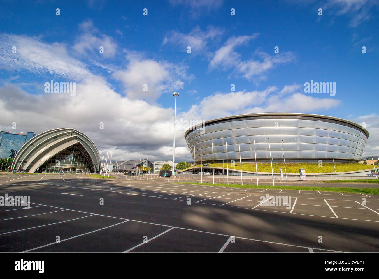 Les sites de la COP26 à Glasgow, Royaume-Uni Banque D'Images