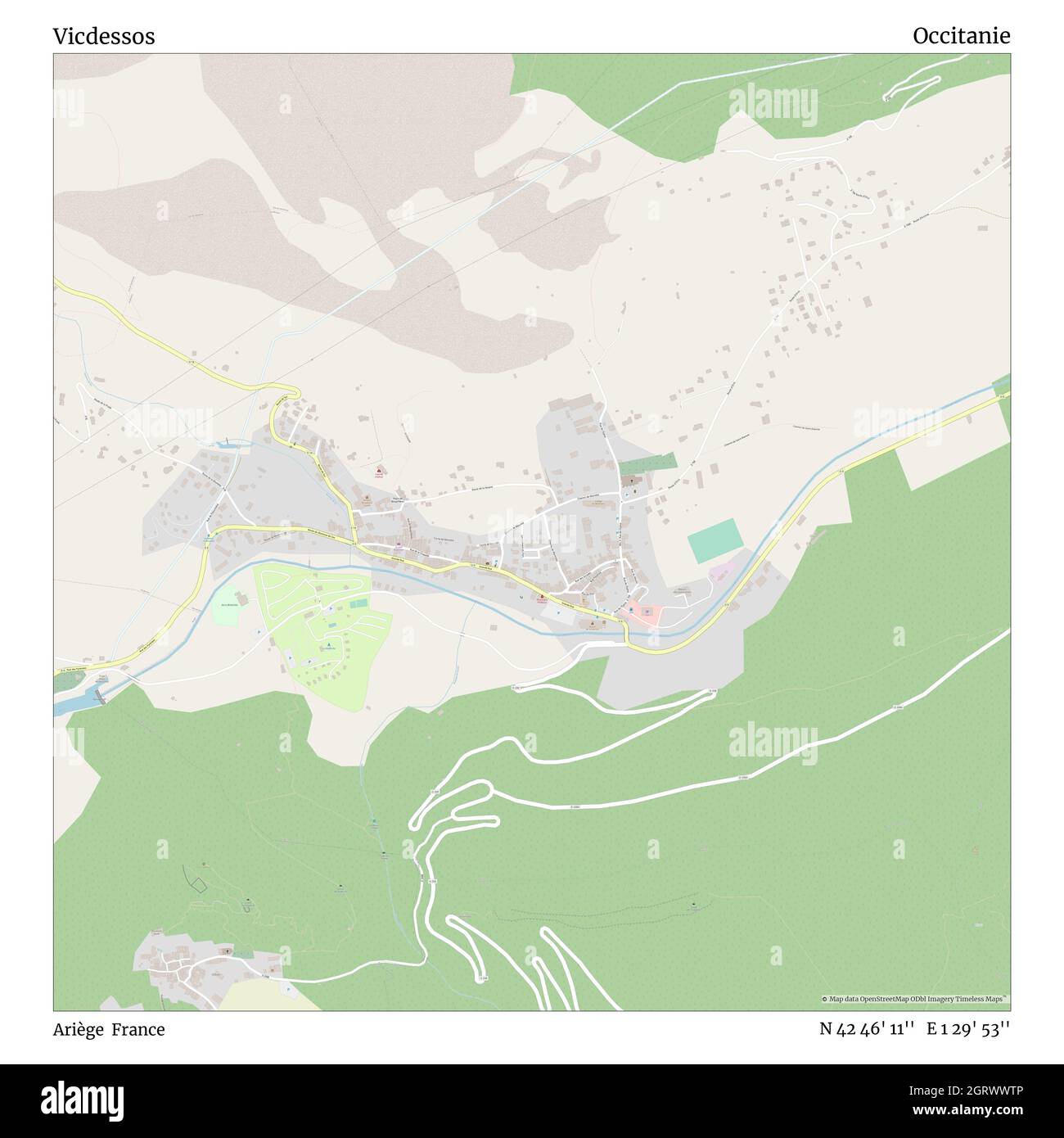 Vicdessos ariege Banque d'images détourées Alamy