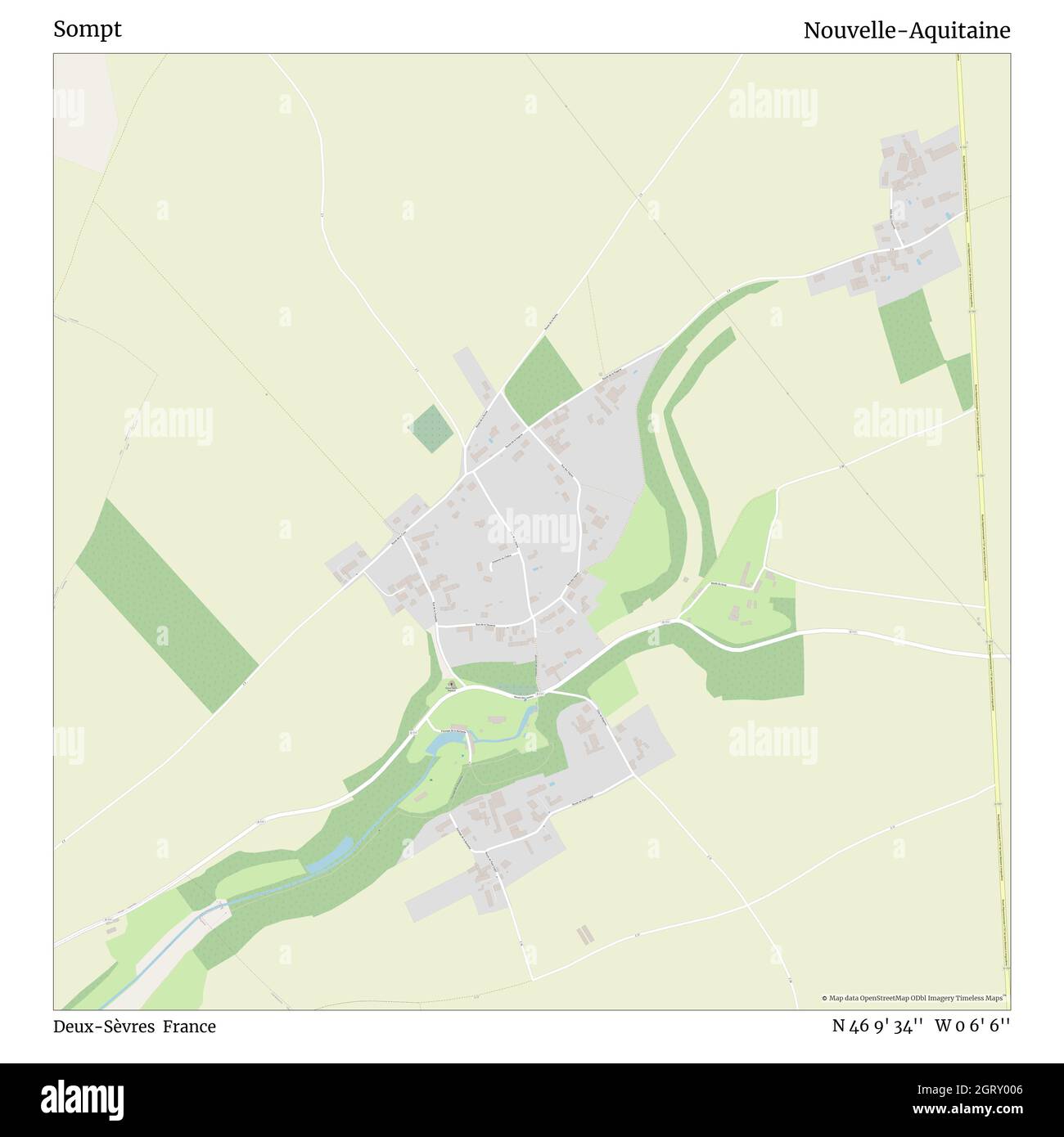 Sompt, deux-Sèvres, France, Nouvelle-Aquitaine, N 46 9' 34'', W 0 6' 6'', carte, Timeless carte publiée en 2021.Les voyageurs, les explorateurs et les aventuriers comme Florence Nightingale, David Livingstone, Ernest Shackleton, Lewis et Clark et Sherlock Holmes se sont appuyés sur des cartes pour planifier leurs voyages dans les coins les plus reculés du monde. Timeless Maps dresse la carte de la plupart des sites du monde, montrant ainsi la réalisation de grands rêves Banque D'Images