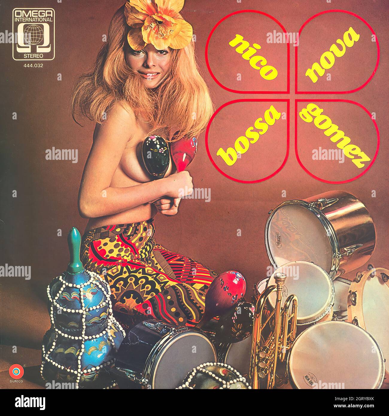 Nico Gomez - Bossa Nova - Vintage Vinyl Record Cover Banque D'Images