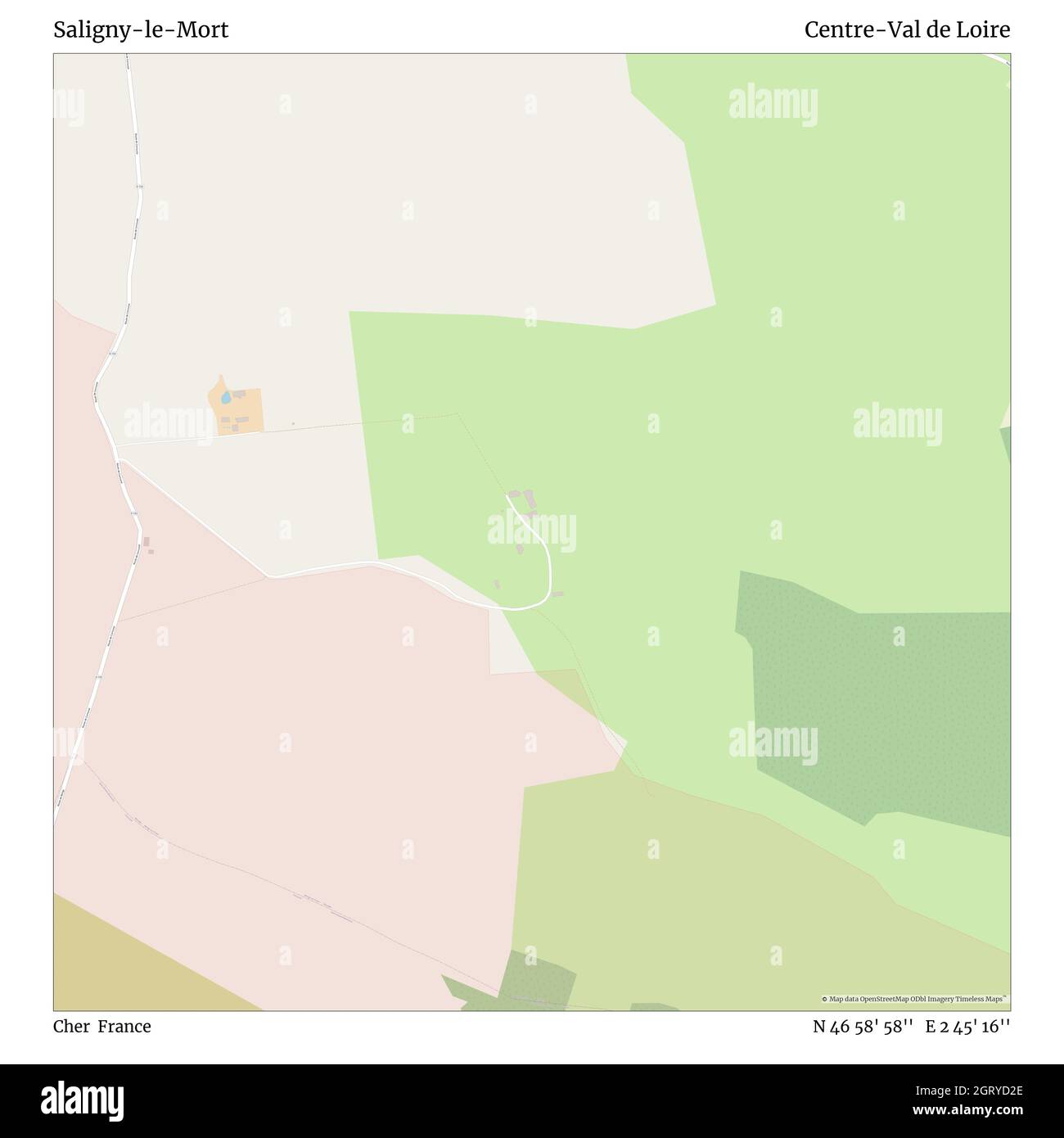 Saligny-le-mort, cher, France, Centre-Val de Loire, N 46 58' 58'', E 2 45' 16'', carte, carte intemporelle publiée en 2021.Les voyageurs, les explorateurs et les aventuriers comme Florence Nightingale, David Livingstone, Ernest Shackleton, Lewis et Clark et Sherlock Holmes se sont appuyés sur des cartes pour planifier leurs voyages dans les coins les plus reculés du monde. Timeless Maps dresse la carte de la plupart des sites du monde, montrant ainsi la réalisation de grands rêves Banque D'Images