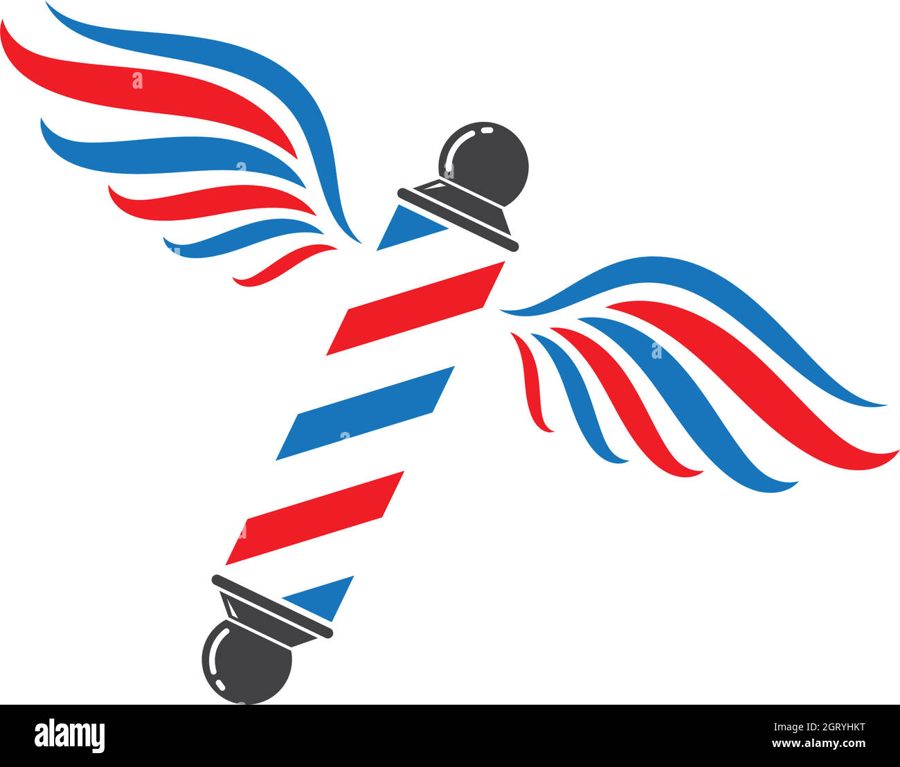 icône du salon de coiffure icône vectorielle Illustration de Vecteur