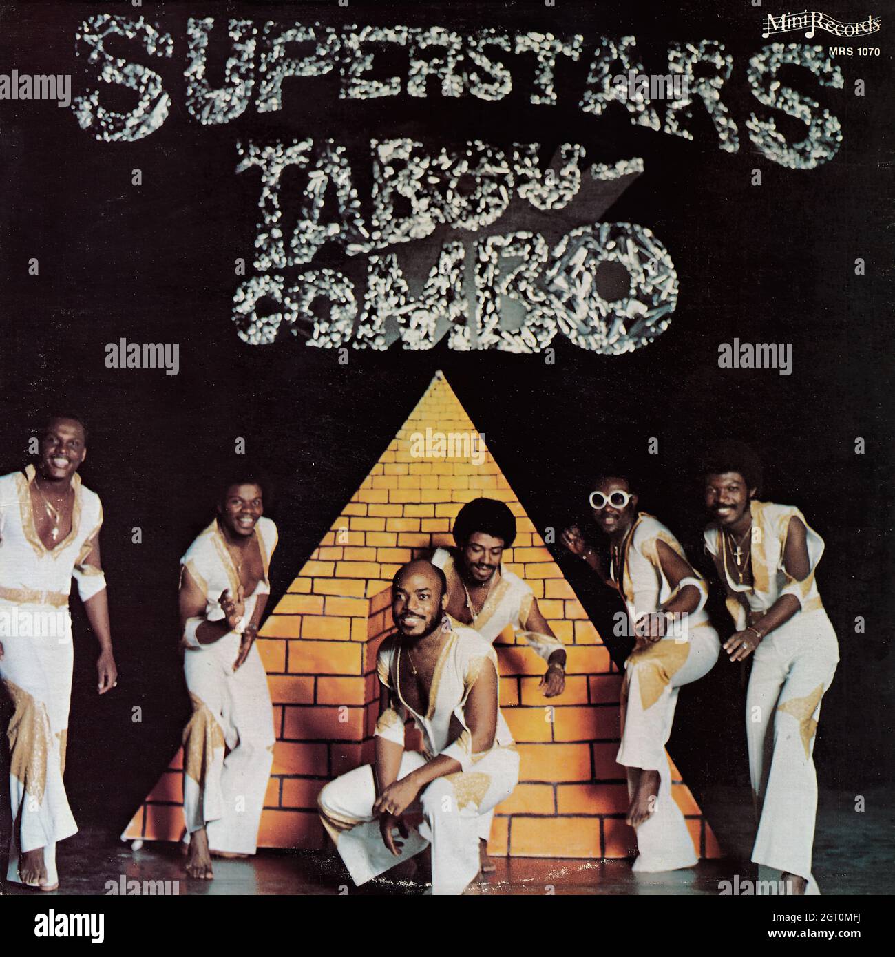 Tabou Combo Superstars - Tabou Combo Superstars - Vintage Vinyl Record Cover Banque D'Images