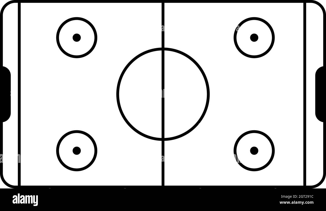 L'icône du stade, le style simple Illustration de Vecteur L'icône du stade, le style simple Illustration de Vecteur