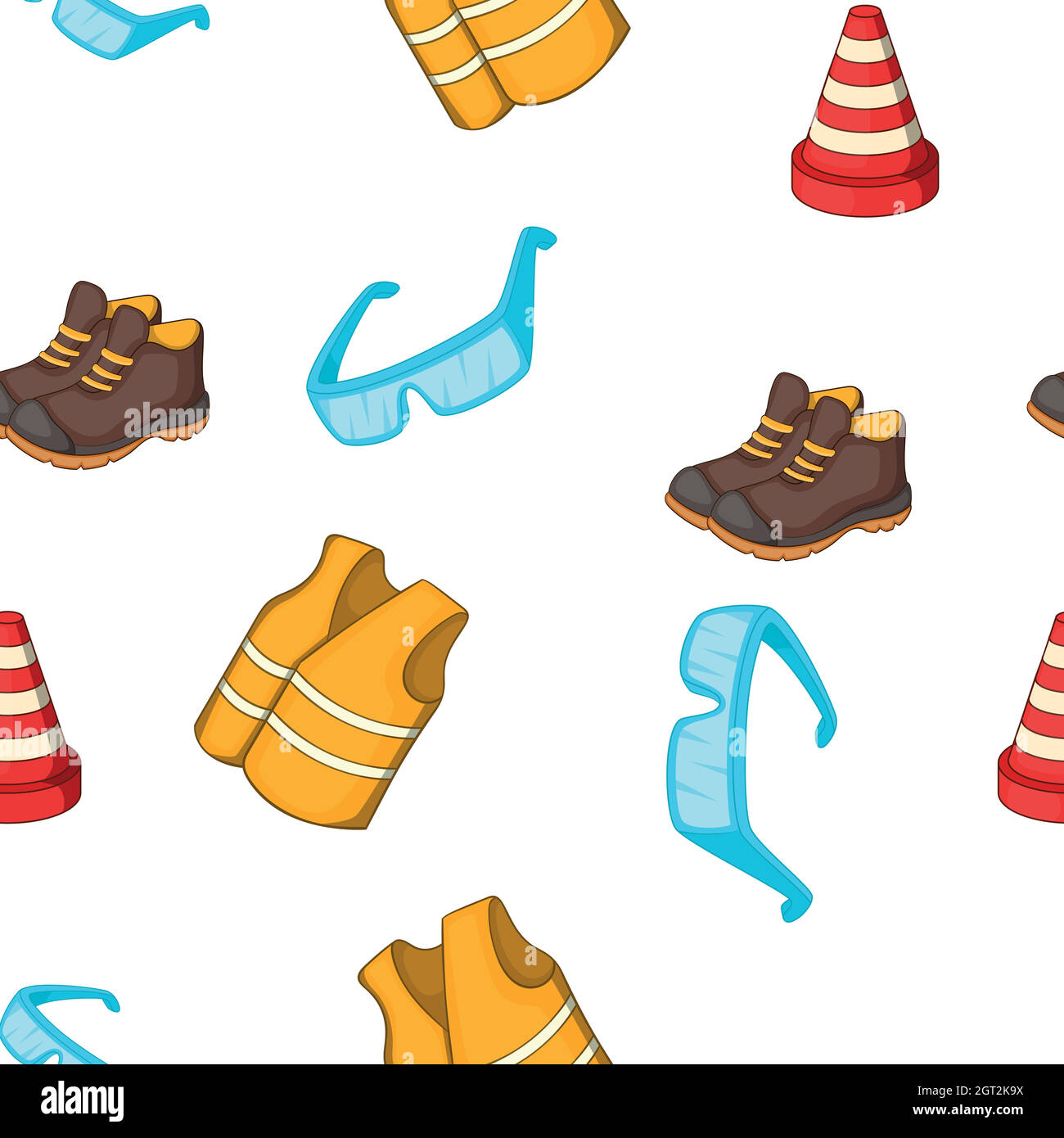 Schéma de construction, style cartoon Illustration de Vecteur