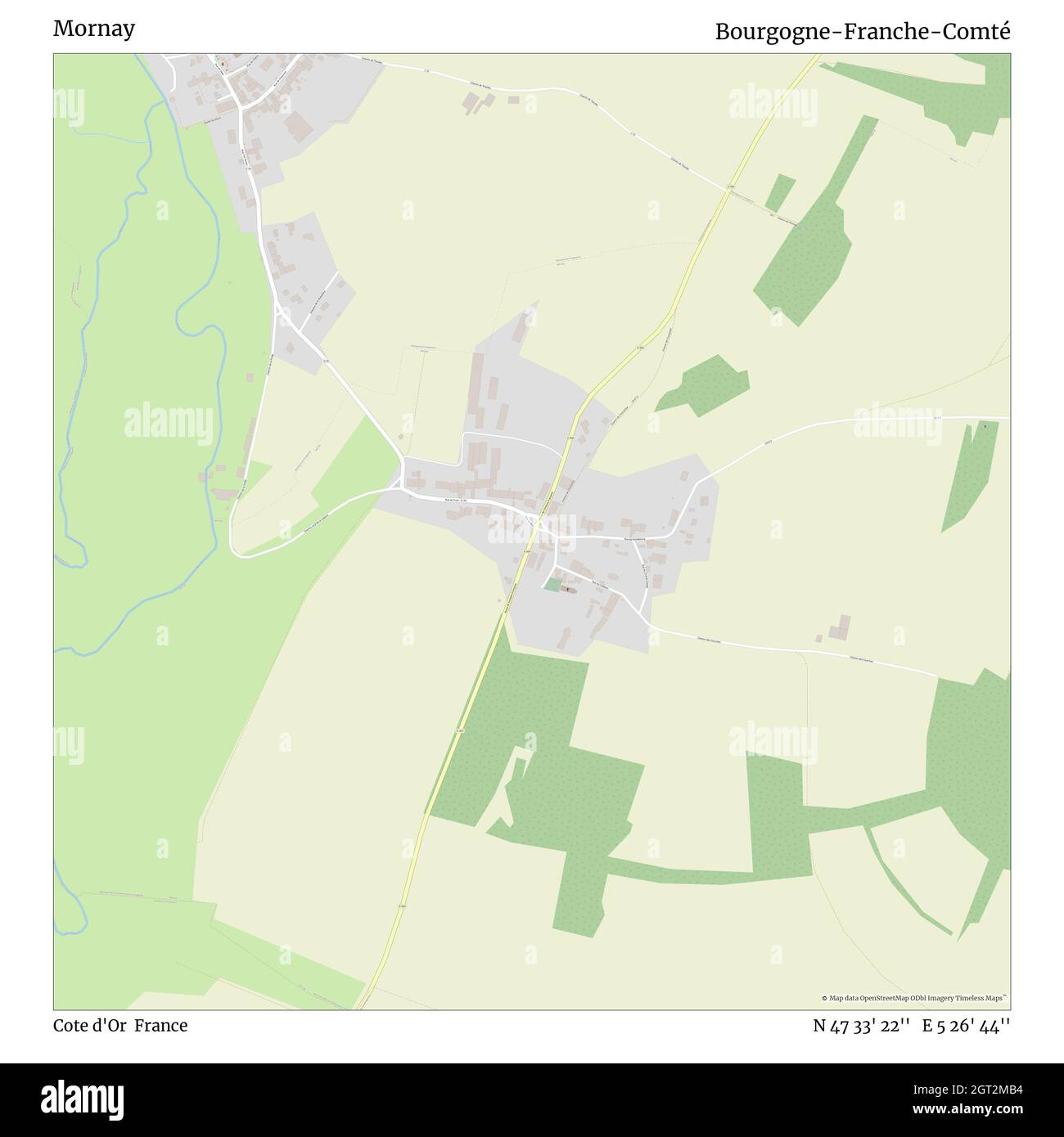 Mornay, Côte d'Or, France, Bourgogne-Franche-Comté, N 47 33' 22'', E 5 26' 44'', carte, carte intemporelle publiée en 2021.Les voyageurs, les explorateurs et les aventuriers comme Florence Nightingale, David Livingstone, Ernest Shackleton, Lewis et Clark et Sherlock Holmes se sont appuyés sur des cartes pour planifier leurs voyages dans les coins les plus reculés du monde. Timeless Maps dresse la carte de la plupart des sites du monde, montrant ainsi la réalisation de grands rêves Banque D'Images