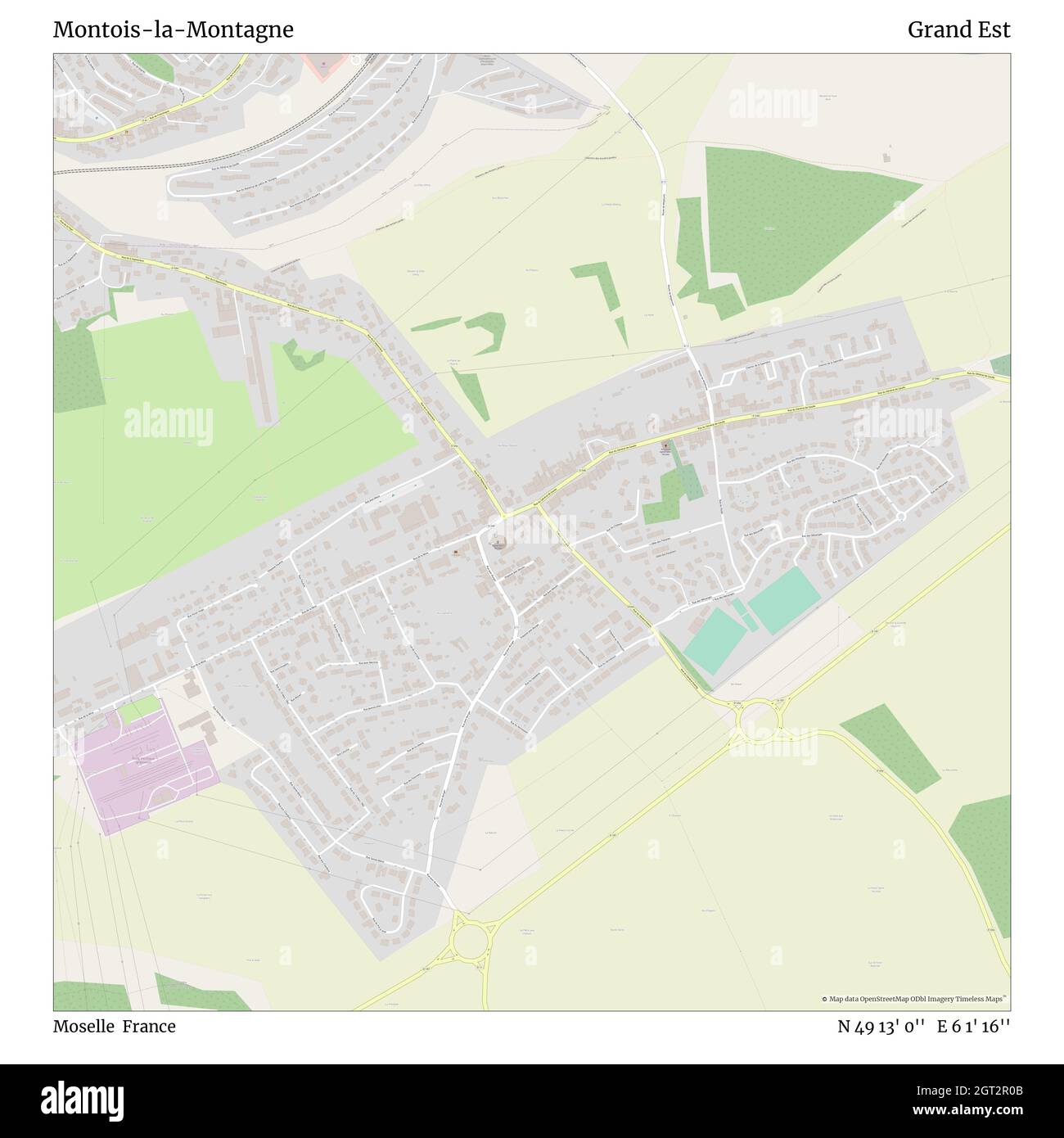 Montois-la-montagne, Moselle, France, Grand est, N 49 13' 0'', E 6 1' 16'', carte, carte intemporelle publiée en 2021.Les voyageurs, les explorateurs et les aventuriers comme Florence Nightingale, David Livingstone, Ernest Shackleton, Lewis et Clark et Sherlock Holmes se sont appuyés sur des cartes pour planifier leurs voyages dans les coins les plus reculés du monde. Timeless Maps dresse la carte de la plupart des sites du monde, montrant ainsi la réalisation de grands rêves Banque D'Images