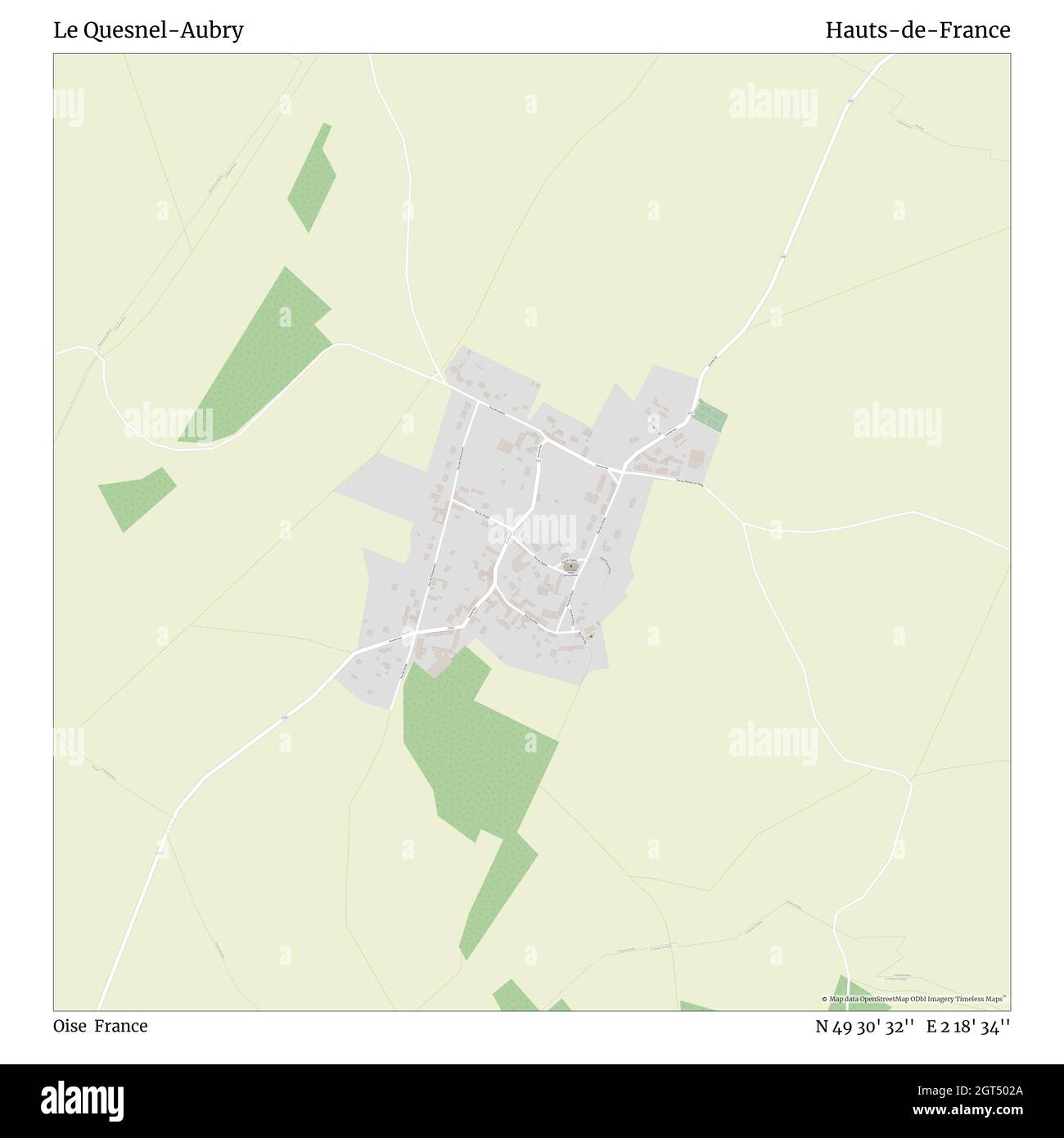 Le Quesnel-Aubry, Oise, France, hauts-de-France, N 49 30' 32'', E 2 18' 34'', carte, carte intemporelle publiée en 2021.Les voyageurs, les explorateurs et les aventuriers comme Florence Nightingale, David Livingstone, Ernest Shackleton, Lewis et Clark et Sherlock Holmes se sont appuyés sur des cartes pour planifier leurs voyages dans les coins les plus reculés du monde. Timeless Maps dresse la carte de la plupart des sites du monde, montrant ainsi la réalisation de grands rêves Banque D'Images