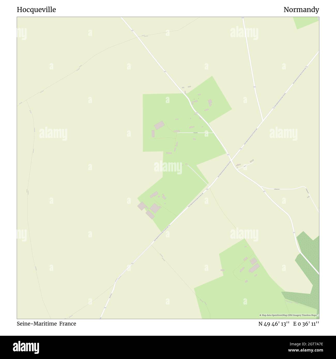Hocqueville, Seine-Maritime, France, Normandie, N 49 46' 13'', E 0 36' 11'', carte, Timeless carte publiée en 2021.Les voyageurs, les explorateurs et les aventuriers comme Florence Nightingale, David Livingstone, Ernest Shackleton, Lewis et Clark et Sherlock Holmes se sont appuyés sur des cartes pour planifier leurs voyages dans les coins les plus reculés du monde. Timeless Maps dresse la carte de la plupart des sites du monde, montrant ainsi la réalisation de grands rêves Banque D'Images