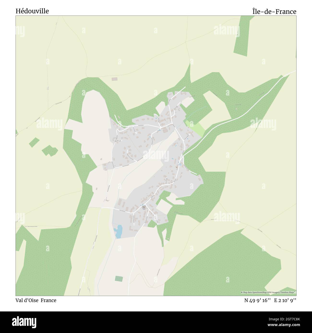 Hédouville, Val d'Oise, France, Île-de-France, N 49 9' 16'', E 2 10' 9'', carte, carte intemporelle publiée en 2021.Les voyageurs, les explorateurs et les aventuriers comme Florence Nightingale, David Livingstone, Ernest Shackleton, Lewis et Clark et Sherlock Holmes se sont appuyés sur des cartes pour planifier leurs voyages dans les coins les plus reculés du monde. Timeless Maps dresse la carte de la plupart des sites du monde, montrant ainsi la réalisation de grands rêves Banque D'Images