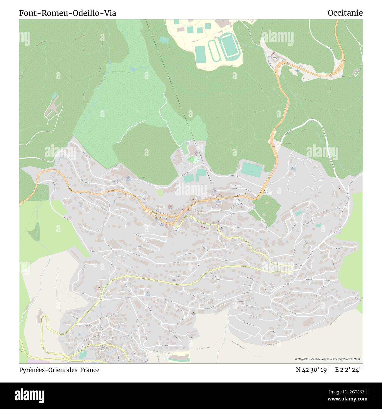 Font romeu Banque d'images détourées - Alamy