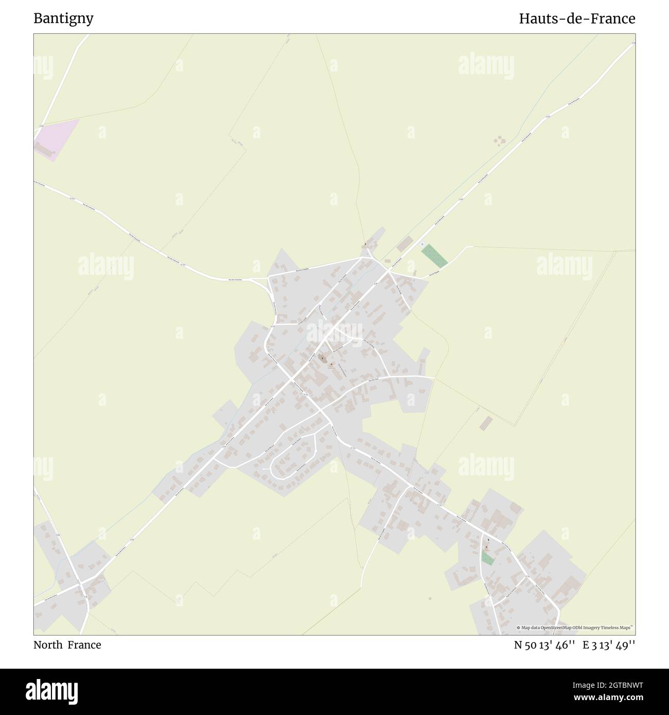 Bantigny, Nord, France, hauts-de-France, N 50 13' 46'', E 3 13' 49'', carte, carte intemporelle publiée en 2021.Les voyageurs, les explorateurs et les aventuriers comme Florence Nightingale, David Livingstone, Ernest Shackleton, Lewis et Clark et Sherlock Holmes se sont appuyés sur des cartes pour planifier leurs voyages dans les coins les plus reculés du monde. Timeless Maps dresse la carte de la plupart des sites du monde, montrant ainsi la réalisation de grands rêves Banque D'Images