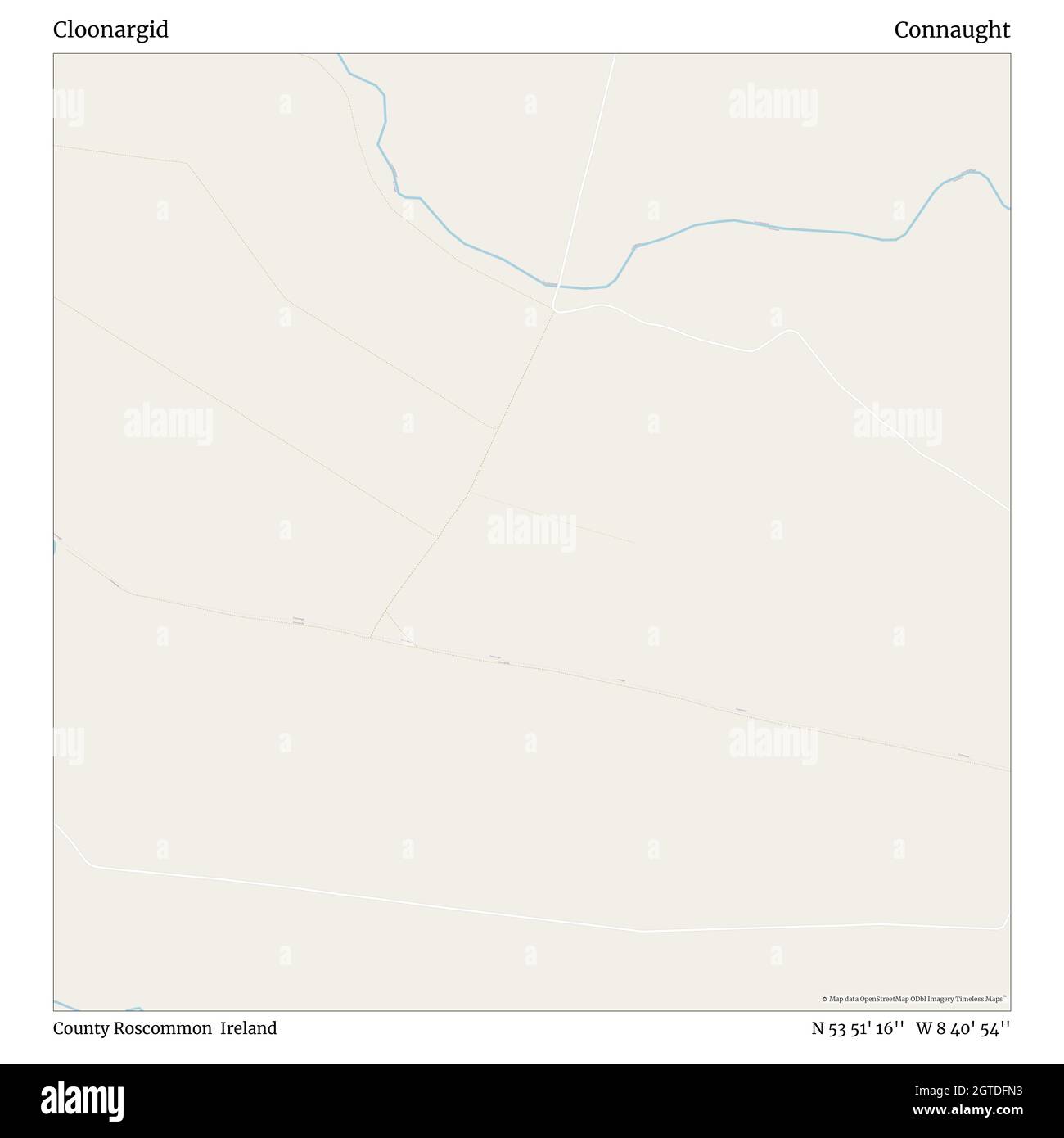 Cloonargid, Comté de Roscommon, Irlande, Connaught, N 53 51' 16'', W 8 40' 54'', carte, Timeless carte publiée en 2021.Les voyageurs, les explorateurs et les aventuriers comme Florence Nightingale, David Livingstone, Ernest Shackleton, Lewis et Clark et Sherlock Holmes se sont appuyés sur des cartes pour planifier leurs voyages dans les coins les plus reculés du monde. Timeless Maps dresse la carte de la plupart des sites du monde, montrant ainsi la réalisation de grands rêves Banque D'Images