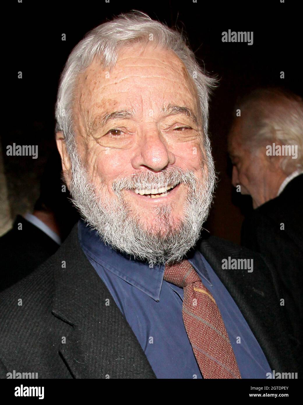New York, NY, États-Unis. 7 novembre 2011. Stephen Sondheim au gala du 40e anniversaire du carter Burden Centre for the Aging de l'hôtel Mandarin Oriental. Crédit : Steve Mack/Alamy Banque D'Images