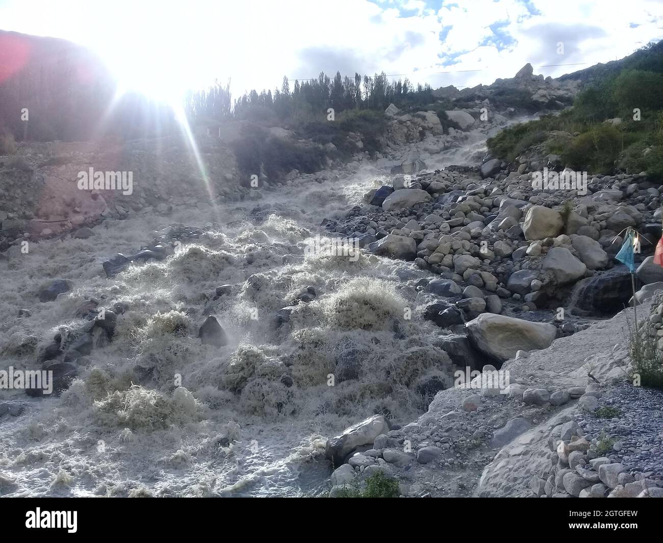 Ces images sont de pakistan.its une beauté étonnante beauté du Pakistan. Banque D'Images