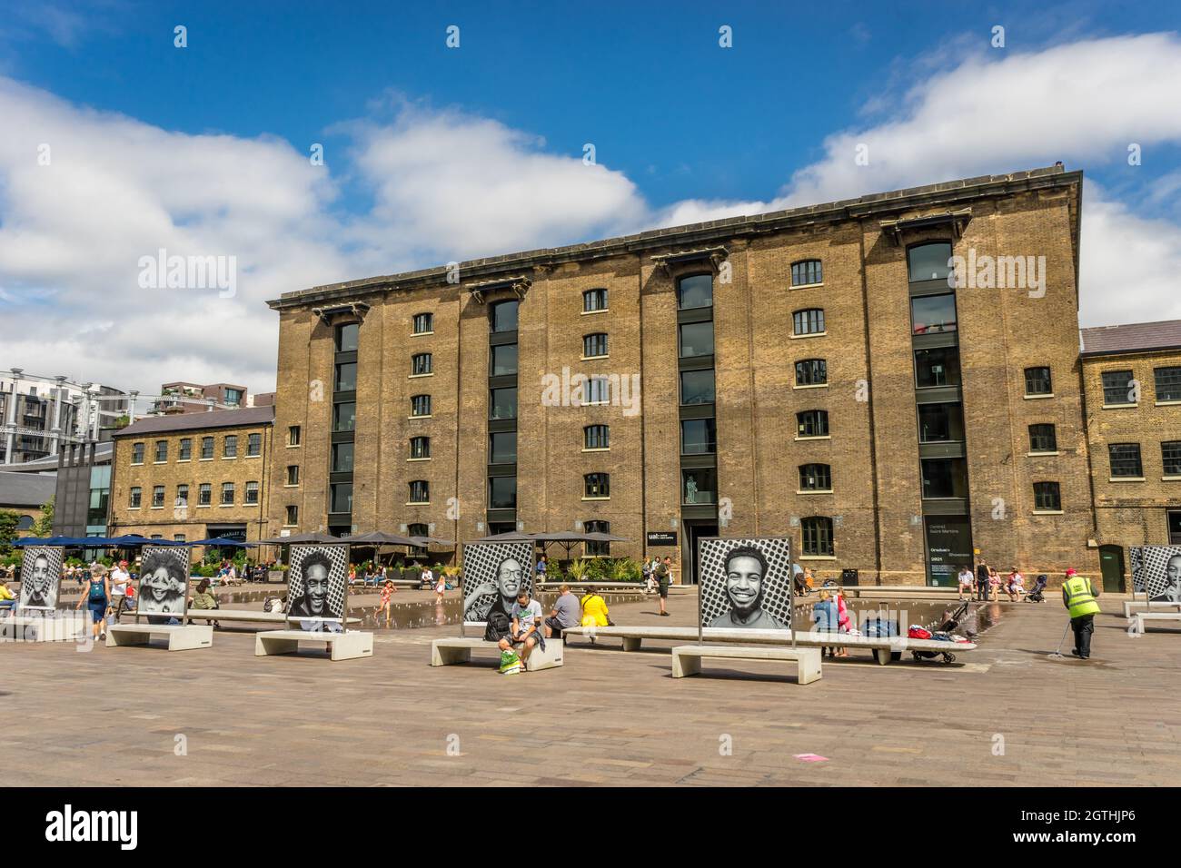 Centre de St Martin, Kings Cross, Londres Banque D'Images