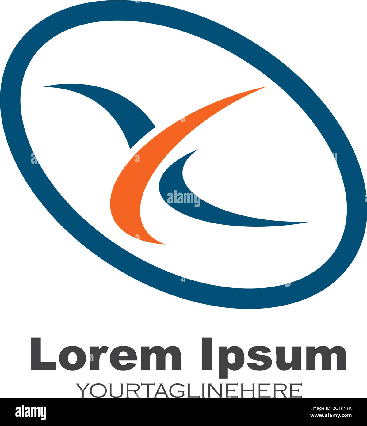 illustration vectorielle du logo de l'icône de lettre x. Illustration de Vecteur