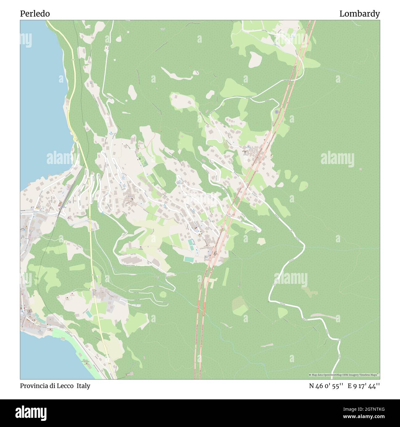 Perledo, Provincia di Lecco, Italie, Lombardie, N 46 0' 55'', E 9 17' 44'', carte, carte intemporelle publiée en 2021.Les voyageurs, les explorateurs et les aventuriers comme Florence Nightingale, David Livingstone, Ernest Shackleton, Lewis et Clark et Sherlock Holmes se sont appuyés sur des cartes pour planifier leurs voyages dans les coins les plus reculés du monde. Timeless Maps dresse la carte de la plupart des sites du monde, montrant ainsi la réalisation de grands rêves Banque D'Images