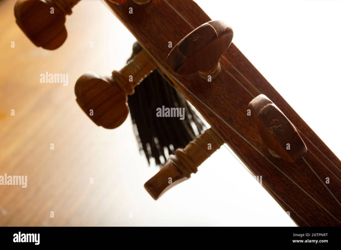 Saz baglama instrument de musique turc. Musique ethnique Anatolie. Banque D'Images