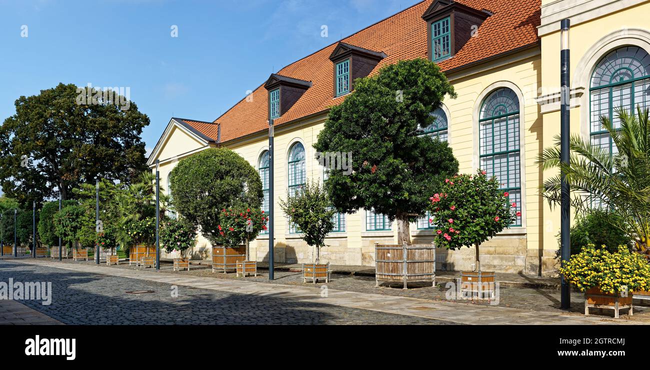 HQ Panorama - Orangerie, Herrenhausen, Hanovre, Allemagne / Allemagne Banque D'Images