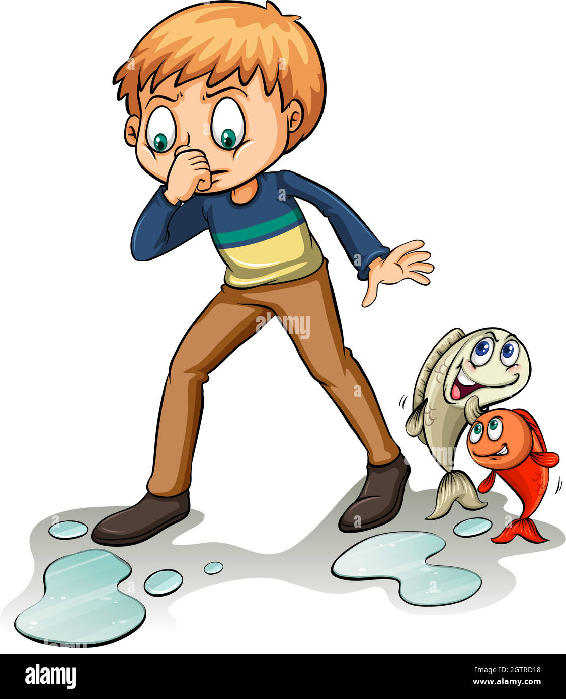 Un idiome de poisson Illustration de Vecteur